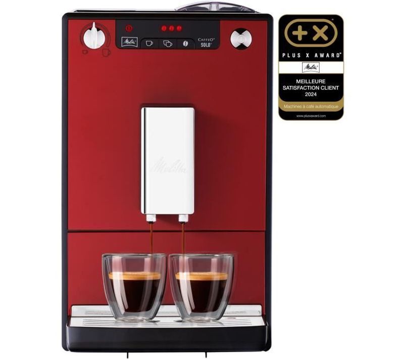 Machine à Café Broyeur à Grain Solo - Rouge Chili