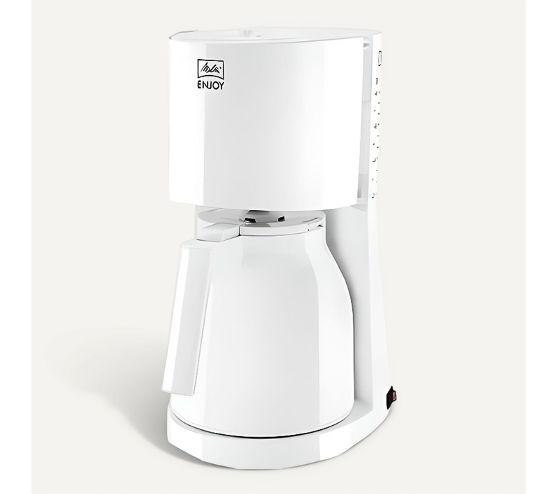Cafetiere Filtre  Enjoy Ii Therm - Blanc - 12 Tasses - 1000w