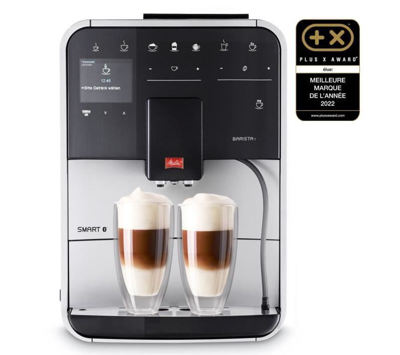 Machine à Café à Grain Barista T Smart - Argent (sans Réservoir Lait)
