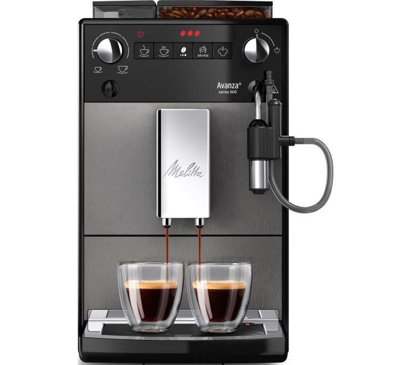 Machine à Café - Avanza F270-100 - 1,5 L - Réservoir à Grains 250 G - 1450 W - Gris Titanium