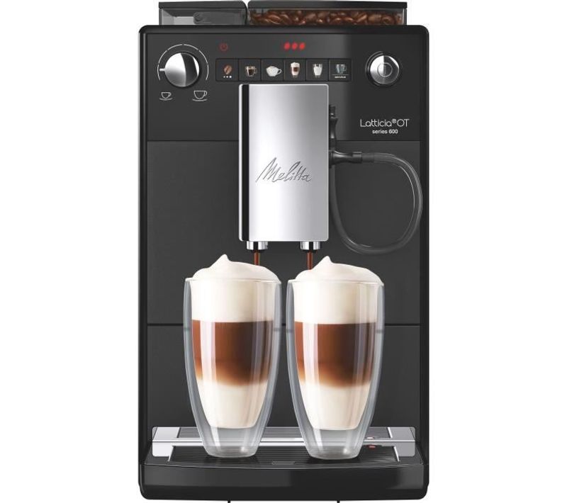 Expresso Avec Broyeur Latticia One Touch F300-100 - 1,5 L - 1450 W - Noir Mat