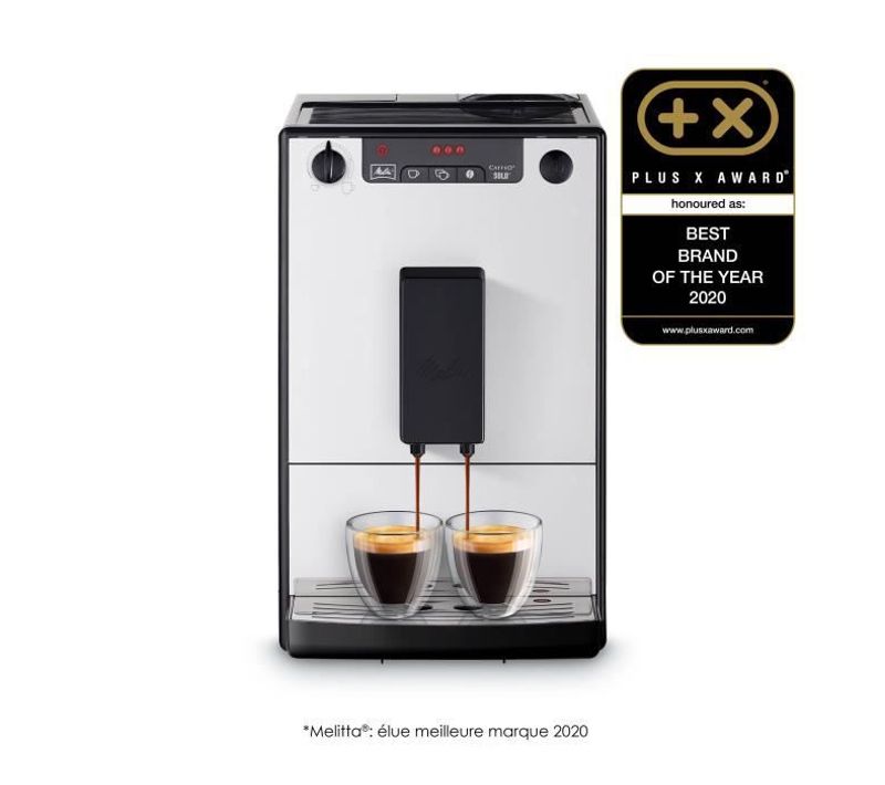 Machine à Café Broyeur à Grain Solo - Pure Silver