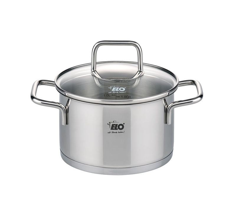 Faitout En Inox 12 Cm De 0,6 Litre Elo Citrin