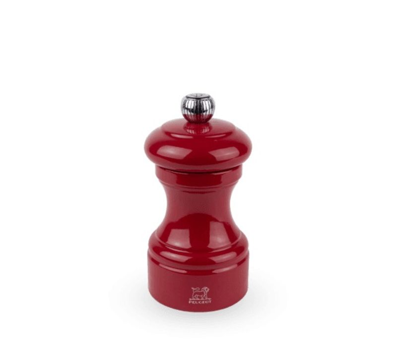 Moulin  Poivre Bistro Rouge Passion 10cm En Bois