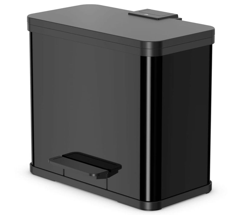 Poubelle à Pédale Oko Trio Plus Taille L 3x9 L Noir 0633-260