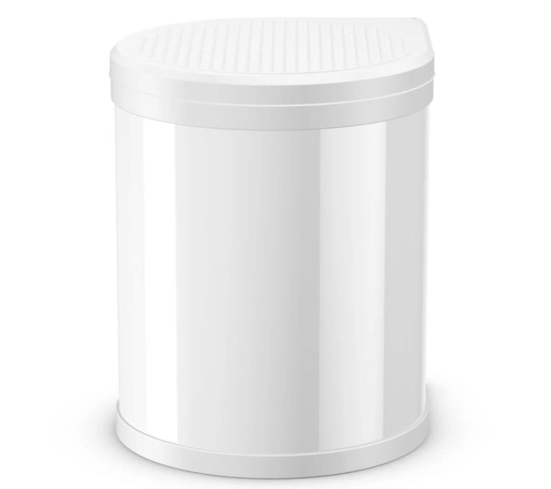 Poubelle De Placard Compact-box Taille M 15 L Blanc 3555-001