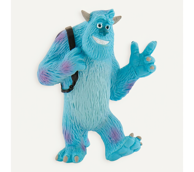 Figurine Sulley Monstres Et Cie Disney - 8 Cm De Qualité Supérieure
