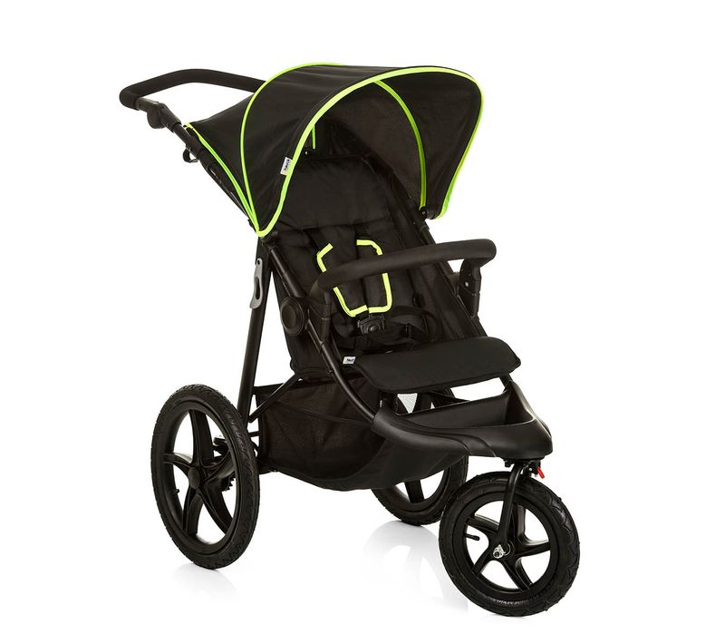 Poussette Buggy Runner - Black Neon Yellow