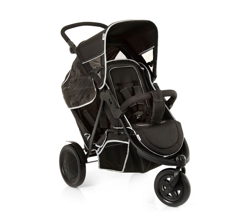 Poussette Jumeaux Freerider - Black