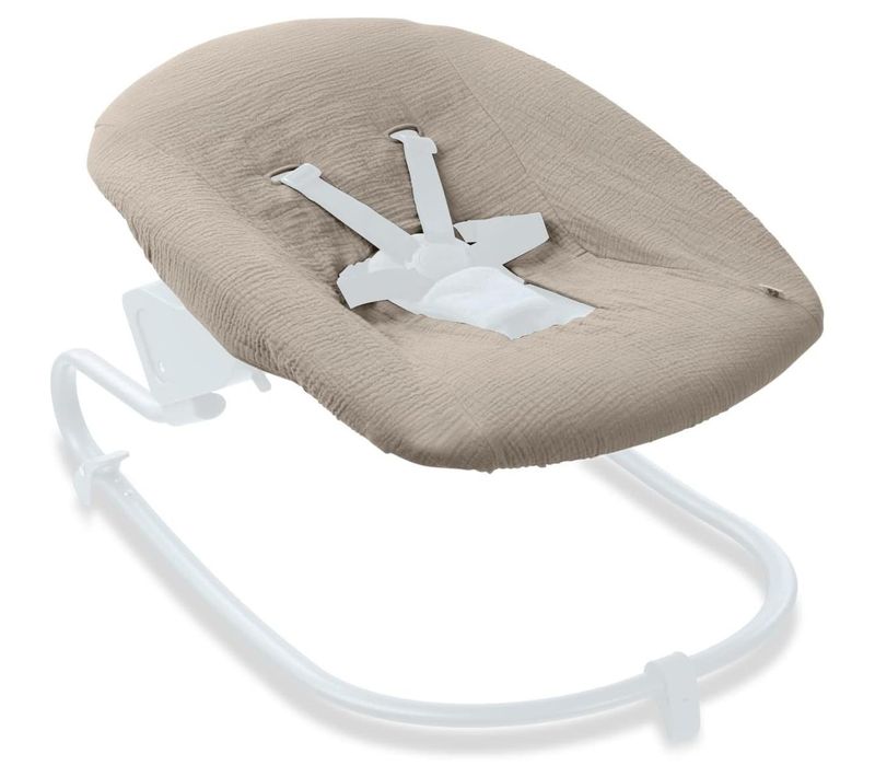 Housse De Siège Bébé Transat Beige - Protection Confortable Et Élégante