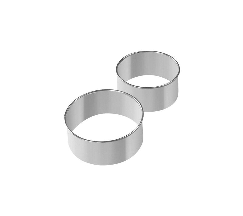 Lot De 2 Emporte-pièces Ronds Pour Beignet Emporte-pièces