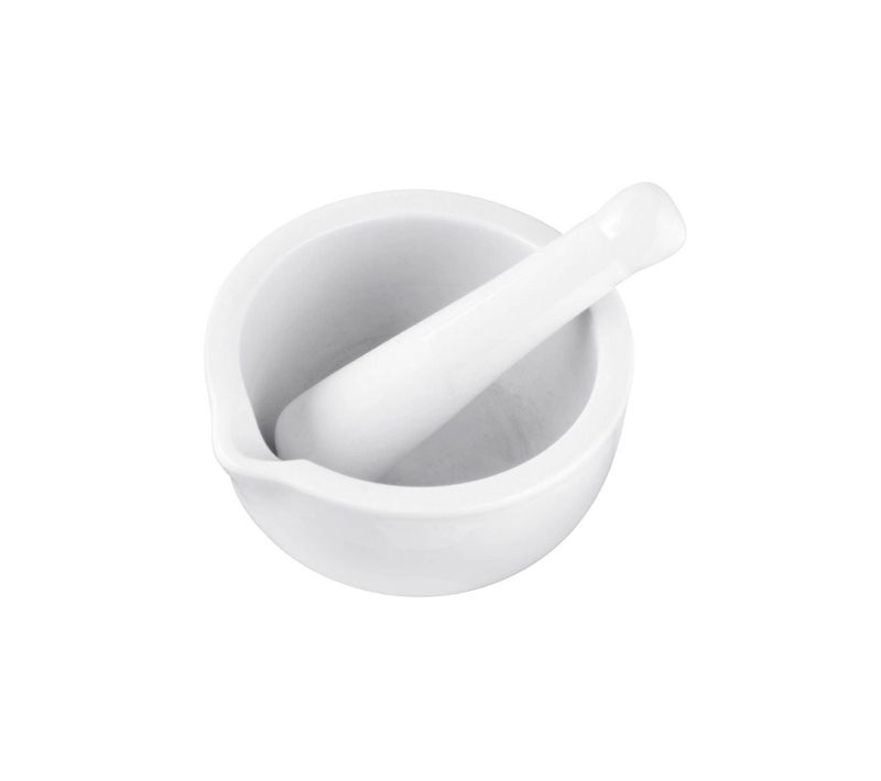 Mortier De Cuisine Avec Pilon En Porcelaine Fackelmann Basic