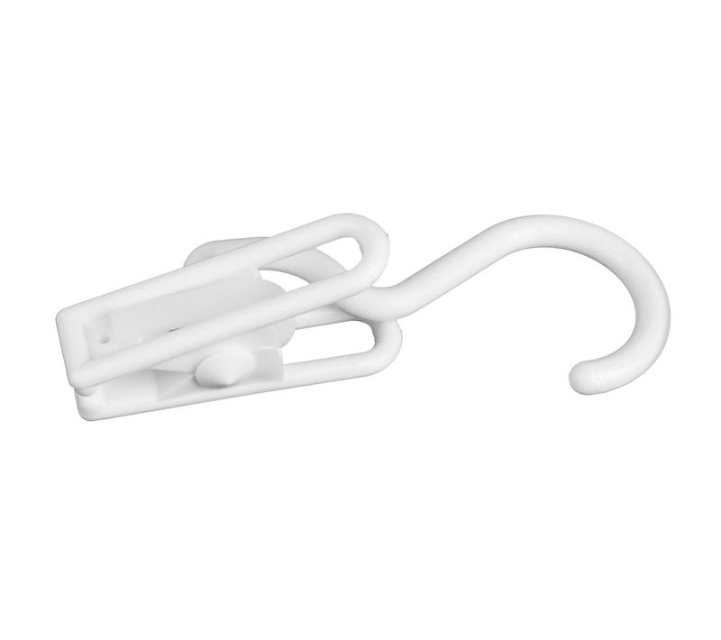 Lot De 5 Crochets Pinces Bleu Ou Blanc Fackelmann Tecno