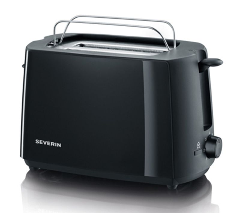 Grille-pains 2 Fentes 700w Noir - At2287