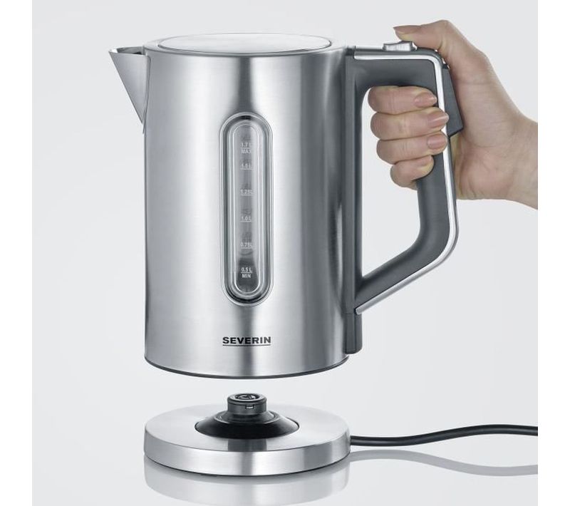 Bouilloire  Wk3418 - Inox - 1,7 L - Température Réglable - Affichage LCD