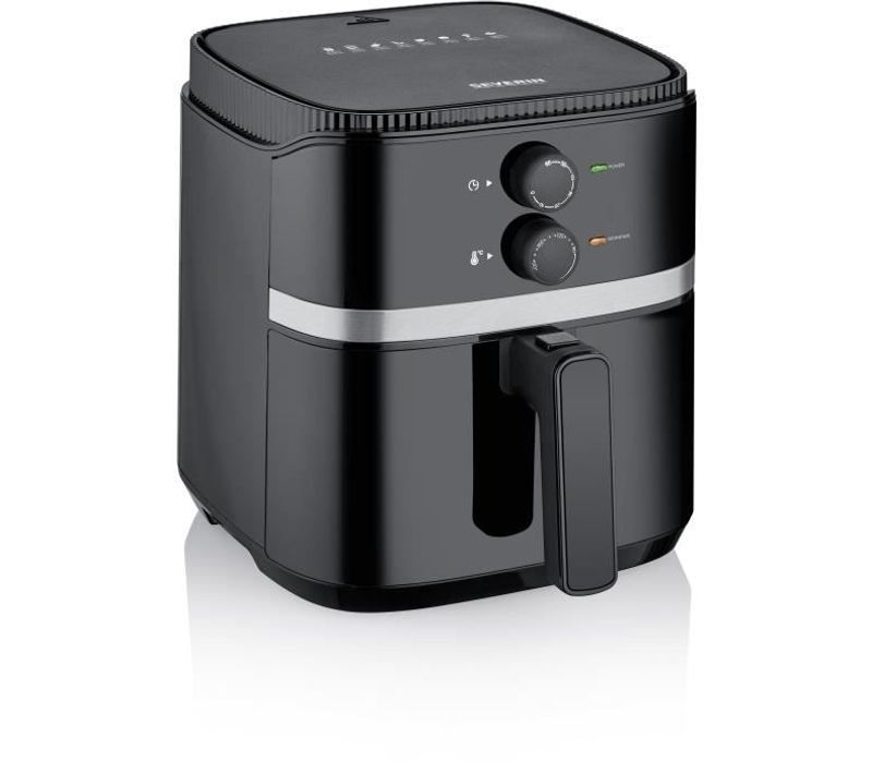 Friteuse Sans Huile - Fr2452 - 5 L - Temps Et Thermostat Réglables - 1500 W - Noir