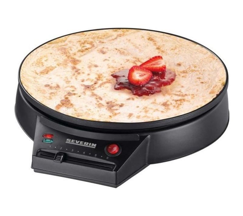 Crepiere - Cm2198 - Diametre 30cm - Thermostat Réglable - 1000w