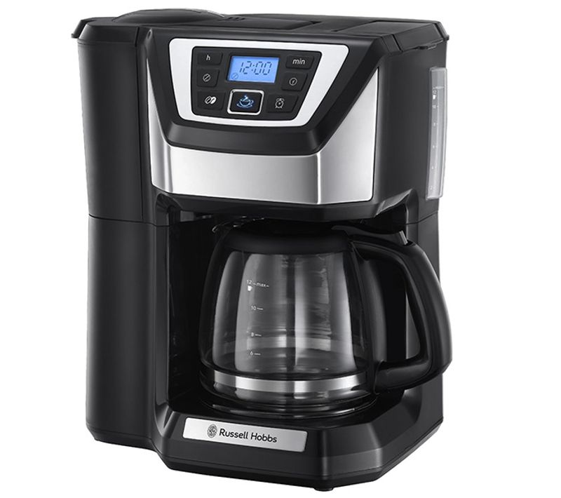 Cafetière Programmable 12 Tasses 1025w Avec Broyeur - 22000-56