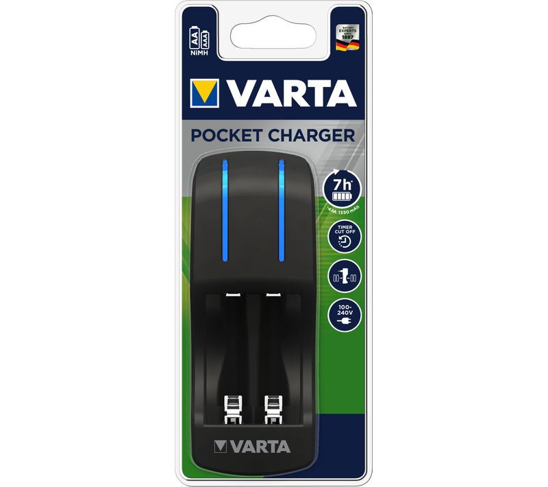 Chargeur piles VARTA CHARGEUR POCKET