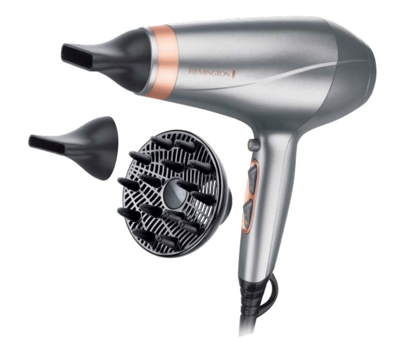 Sèche-cheveux Ac8820 Keratin Protect 2200w - 2 Concentrateurs + 1 Diffuseur - Gris