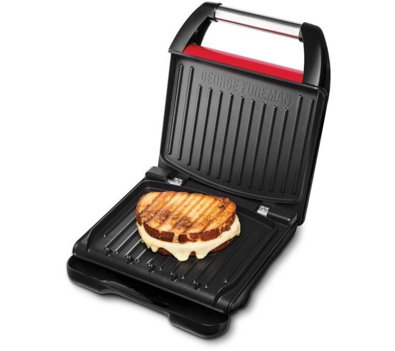 Grill Compact - 25030-56 - 1200 W - 3 Portions - Acier - Rouge