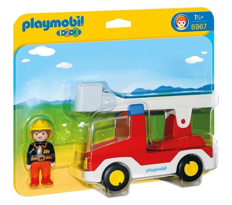 1.2.3 Camion De Pompier Avec Echelle Pivotante