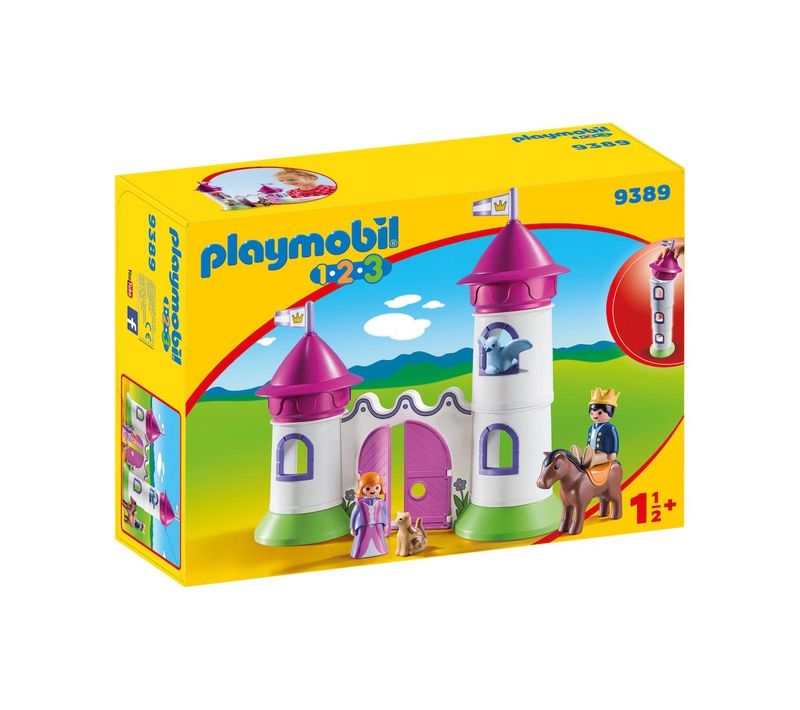 9389 Playmobil Château De Princesse Avec Tours Empilables 1218