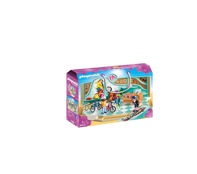 9402 Playmobil Boutique De Skate Et Vélos 1218