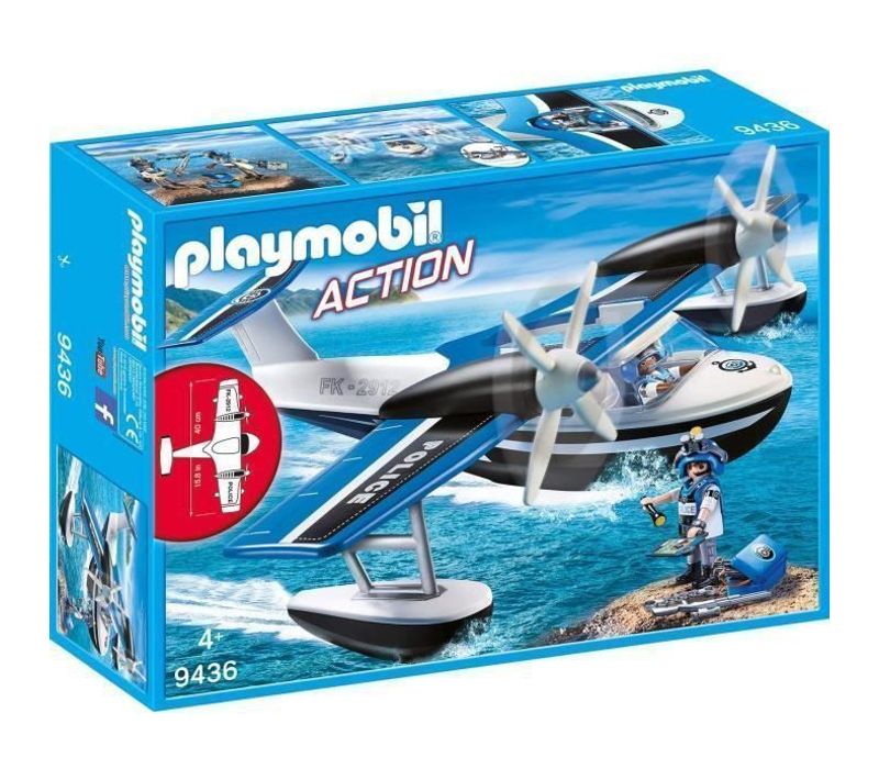 Playmobil 9436 - Action - Hydravion De Police - Nouveaute 2019
