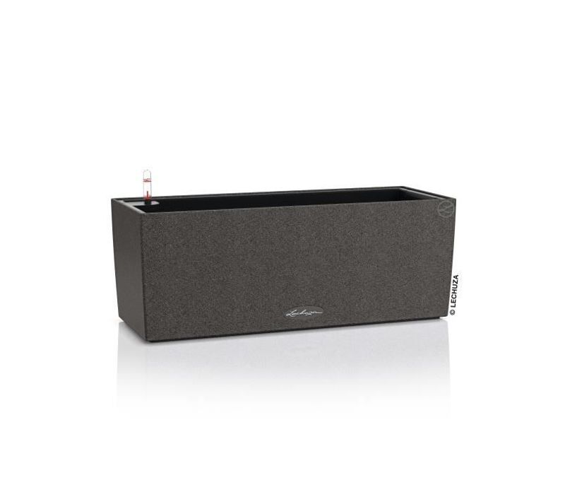 Jardiniere Balconera Stone 50 All-in-one Noir
