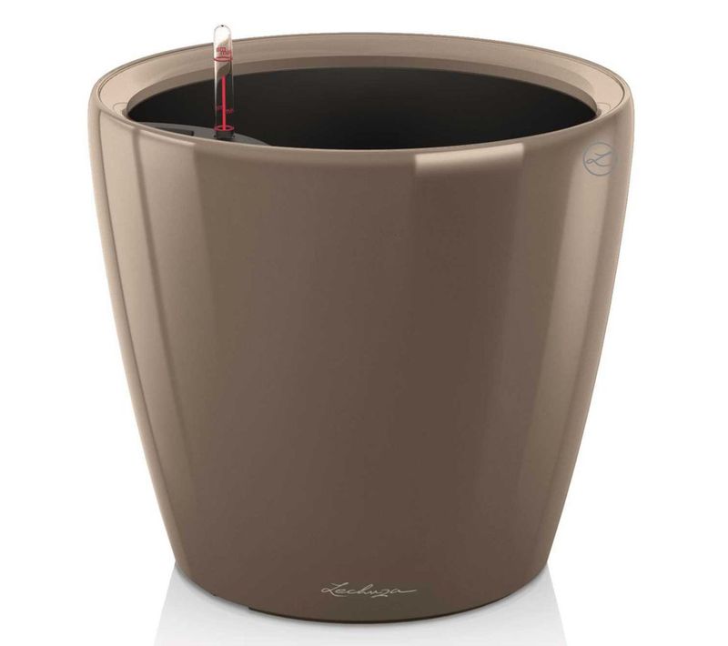 Jardinière Classico 35 Ls All-in-one Taupe Brillant 16065