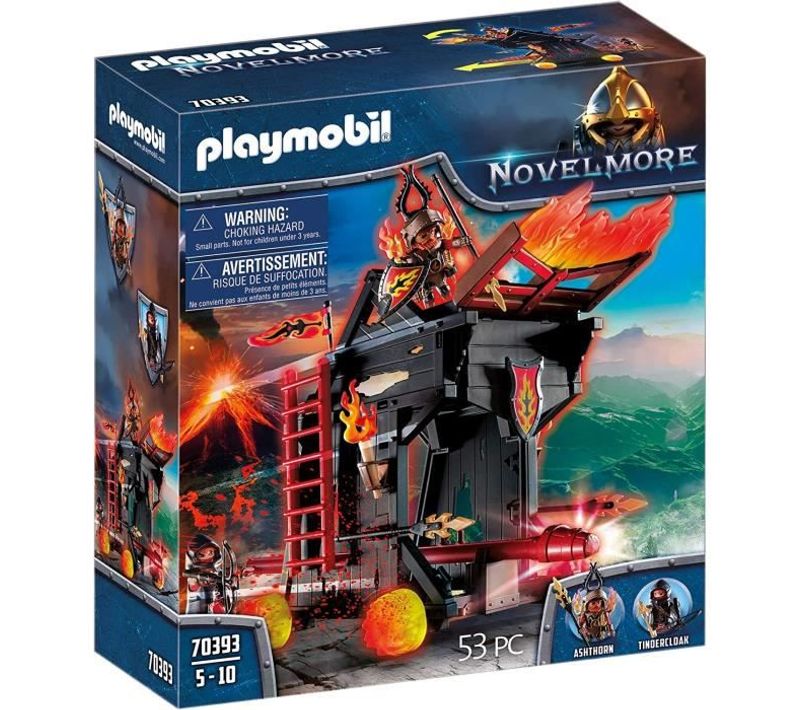 Novelmore Tour D'attaque Mobile Des Chevaliers Burnham Raiders