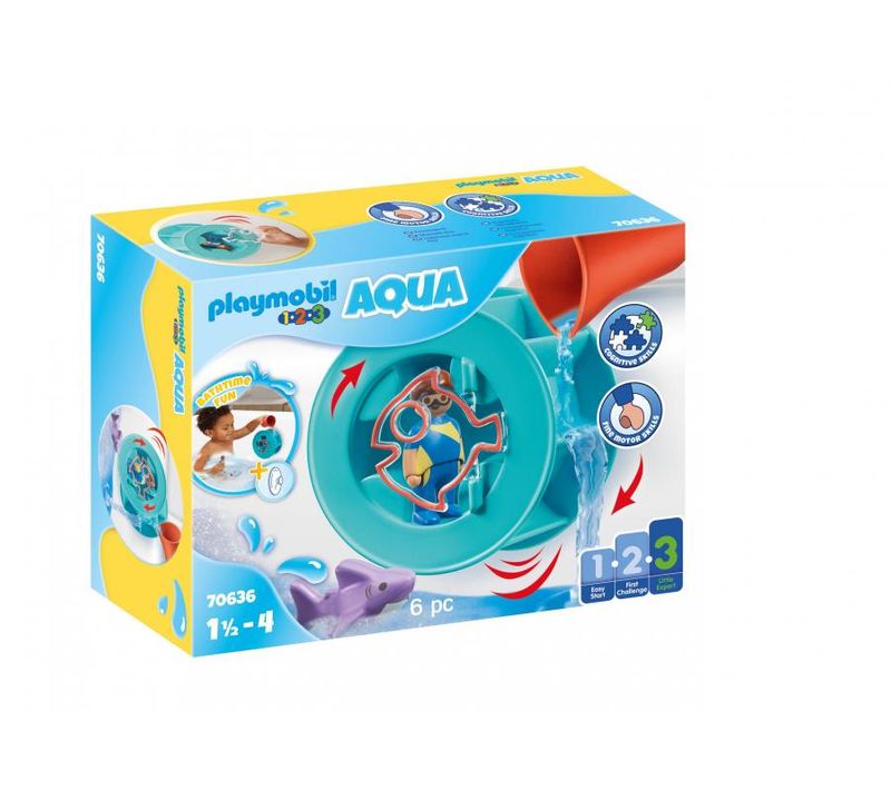 70636 - Roue Aquatique Et Requin