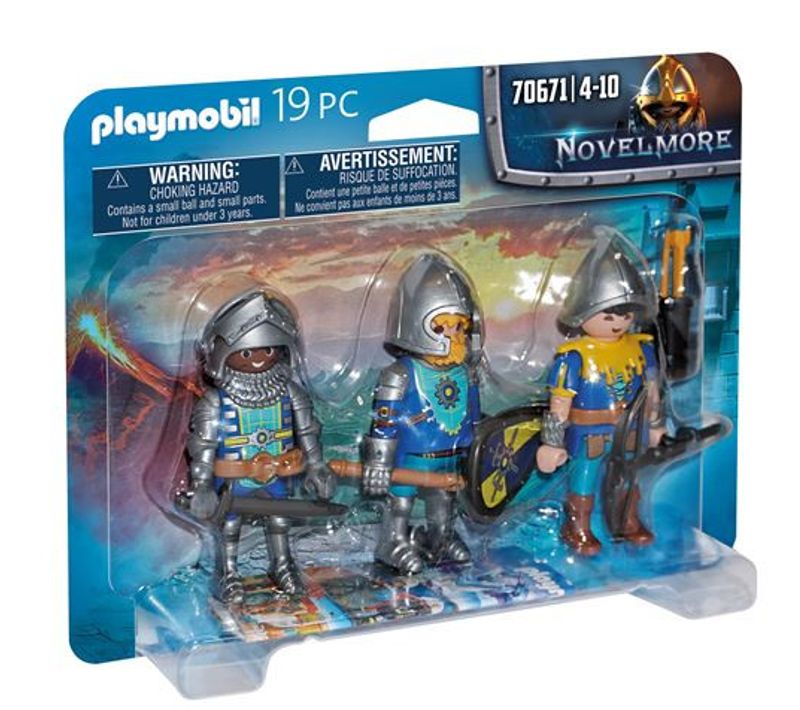 Playmobil 70671 3 Chevaliers Novelmore