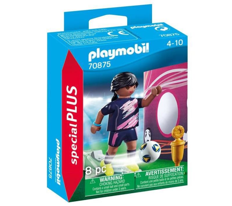 Jouet Miniature Joueuse De Football