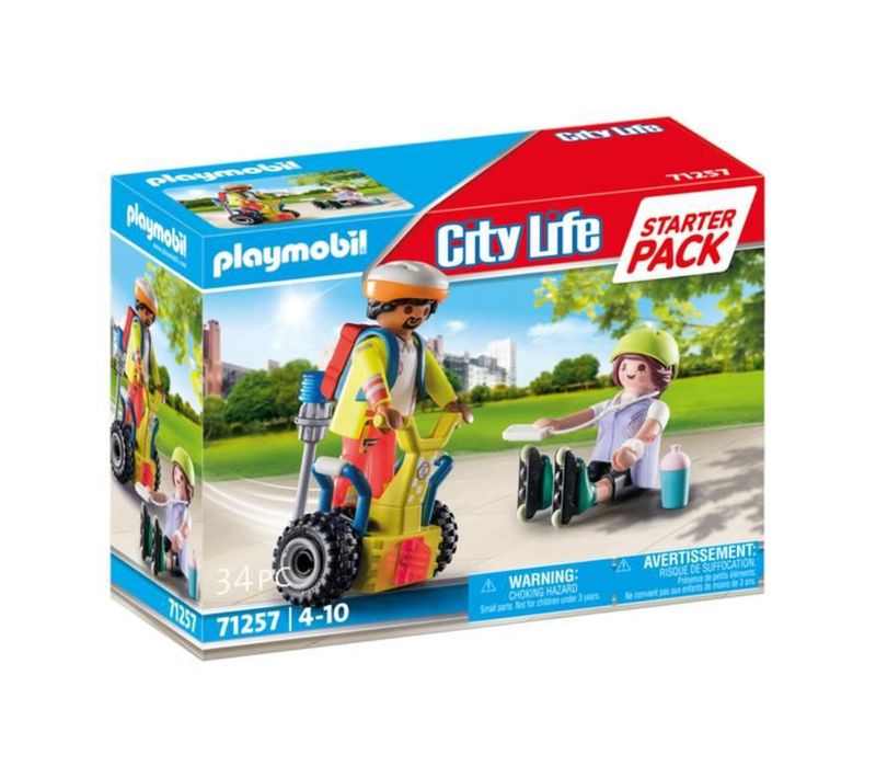71257 City Action Les Secouristes Starter Pack Secouriste Avec Gyropode