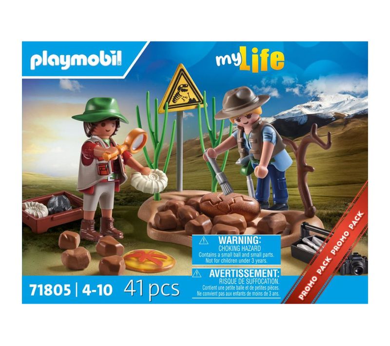 My Life 71805 Chercheurs Et Fossiles De Dinosaures