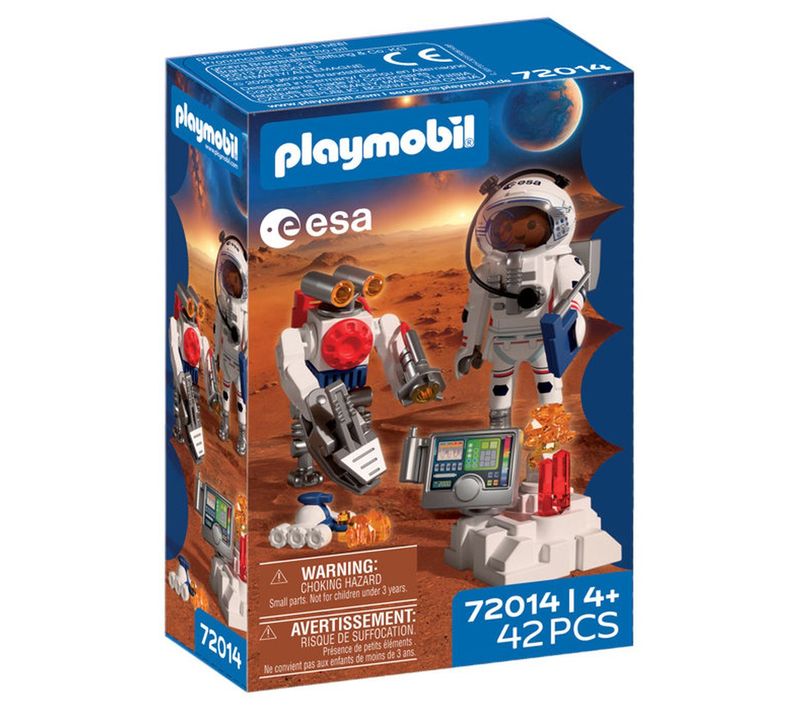 Astronaute Esa Avec Robot D'assistance – 42 Pièces, Jeu D'exploration Spatiale