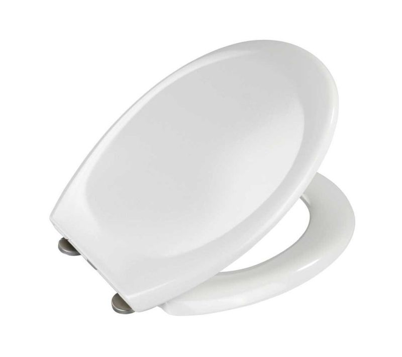 Abattant Wc "ottana" - Blanc - P 37,5 X L 44,6 Cm