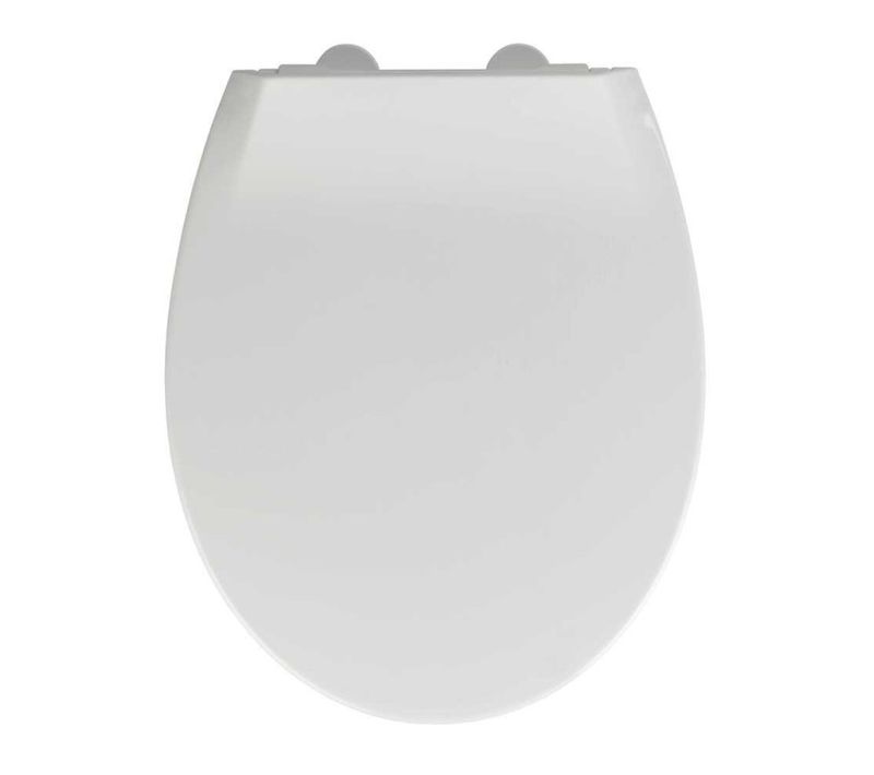 Abattant Pour Wc En Thermoplast "syros Family" - Blanc - L 37 X L 44 Cm
