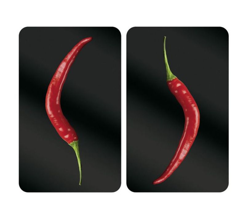 Lot De 2 Planches À Découper Wenko Hot Peperoni En Verre