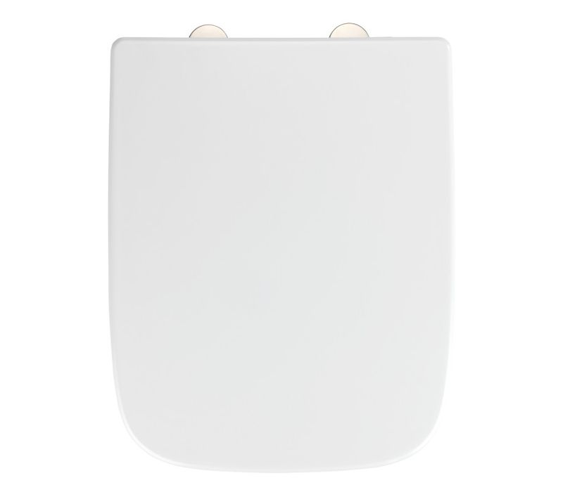 Abattant Wc En Duroplast "exclusive" No. 8 Avec Frein De Chute - Blanc - Universelle
