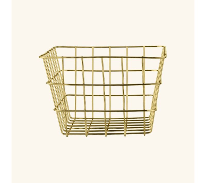 Corbeille Wenko Viana Doré - Rangement Cuisine