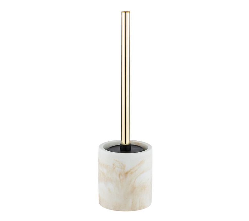 Brosse Wc Design Marbre Odos - Blanc
