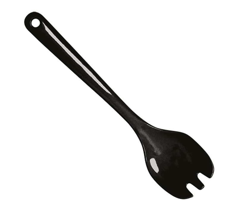 Fourchette à Servir Noire L 30,5 Cm -