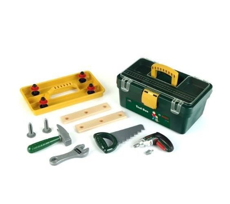 Jouet Caisse À Outils Avec Visseuse Bosch Pour Enfant