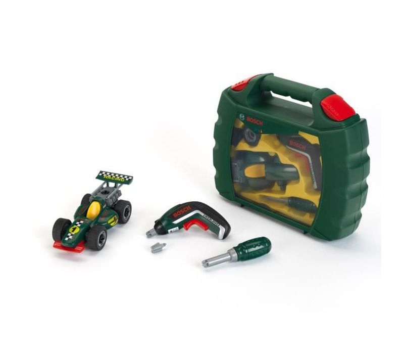 Jeu D'imitation Mallette Bosch Grand Prix Avec Visseuse Électronique Ixolino Ii
