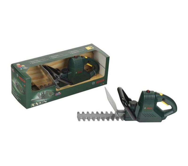 Taille-haies Jouet Réaliste Avec Sons Et Lumière — Poignées Ergonomiques