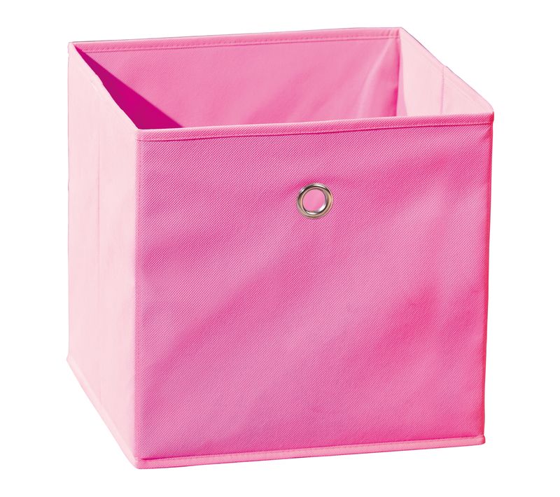 Boite de rangement pliable en tissu WINNY Rose