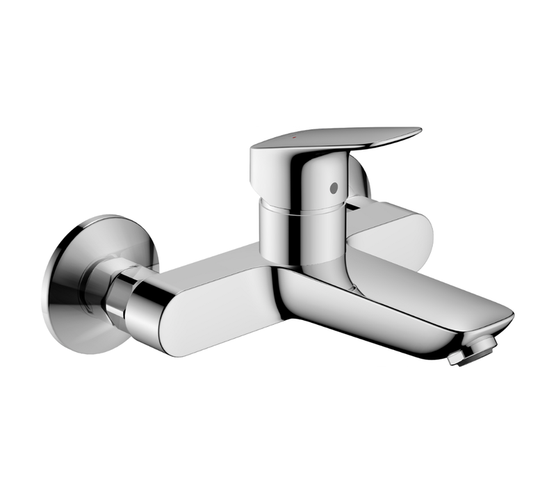 Hansgrohe Mitigeur Lavabo Mural Logis Sans Tirette Ni Vidage Chromé